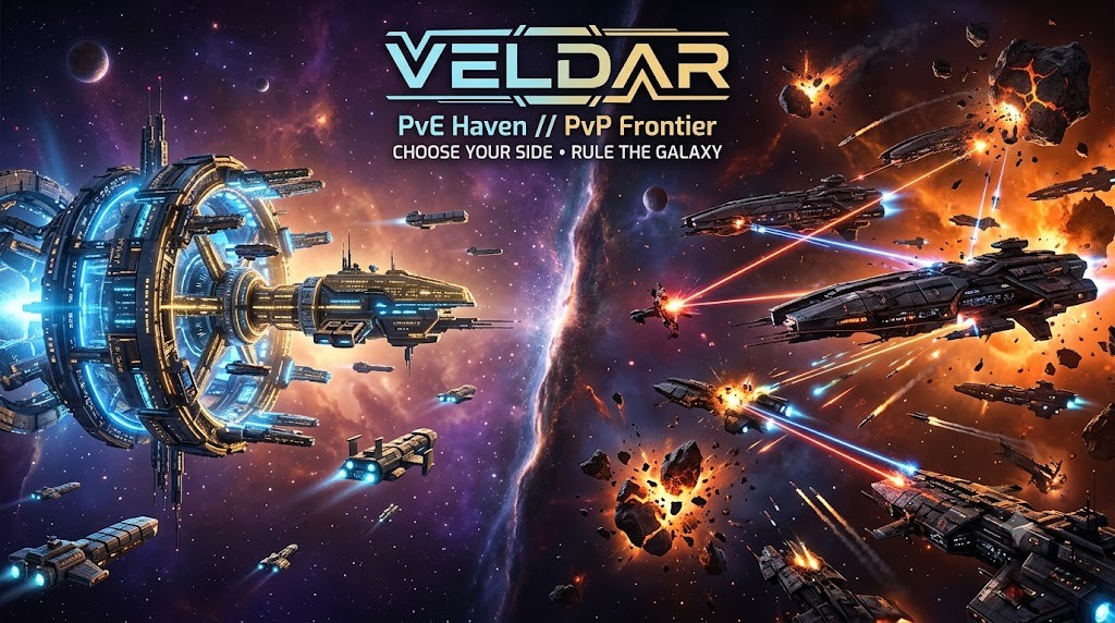 VELDAR — PvE Haven // PvP Frontier